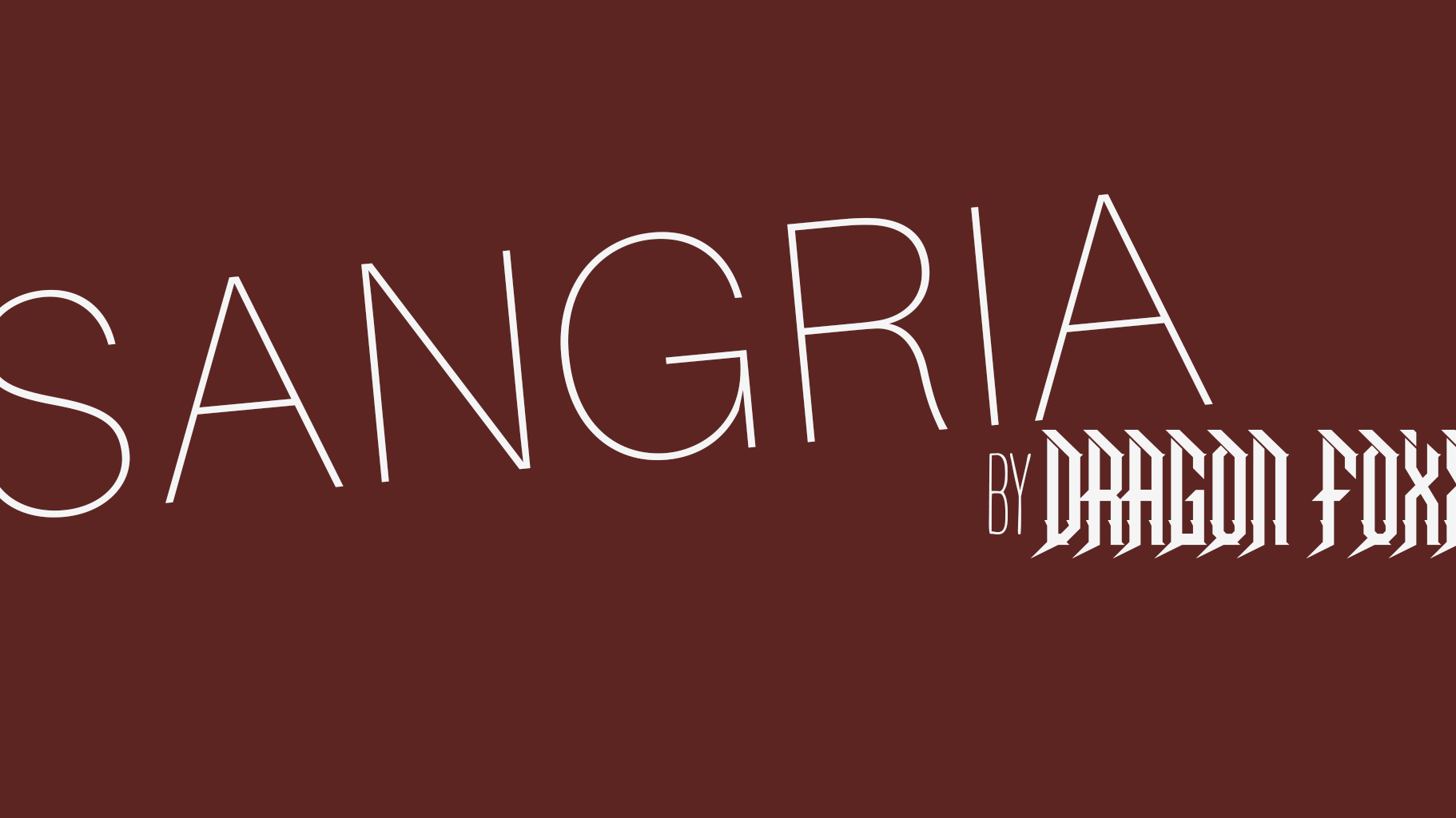 The Sangria Color Collection - DRAGON FOXX™