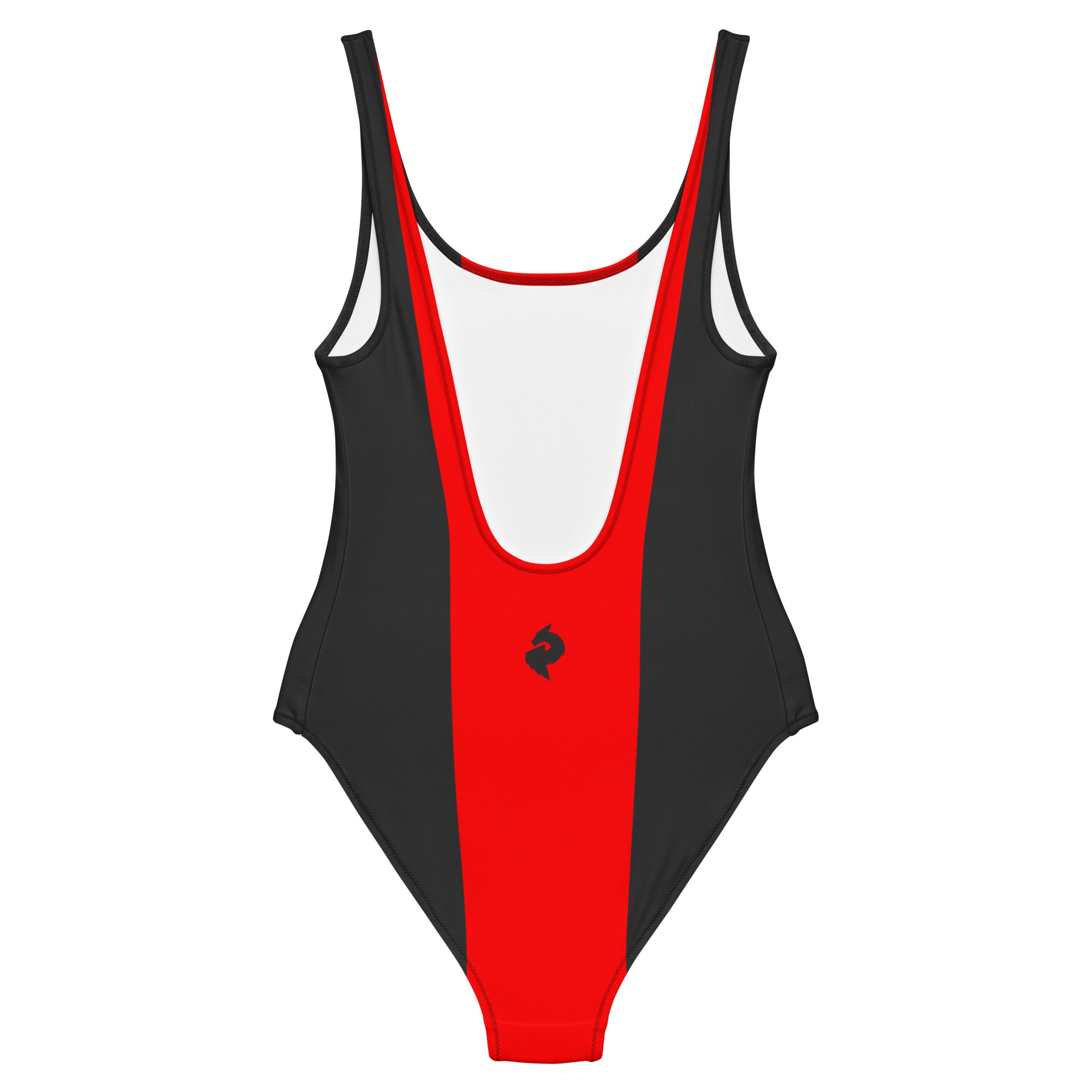 Aelrath Inferna Red Striped One - Piece SwimsuitOne - Piece SwimsuitProduct mockup4150926_9014
