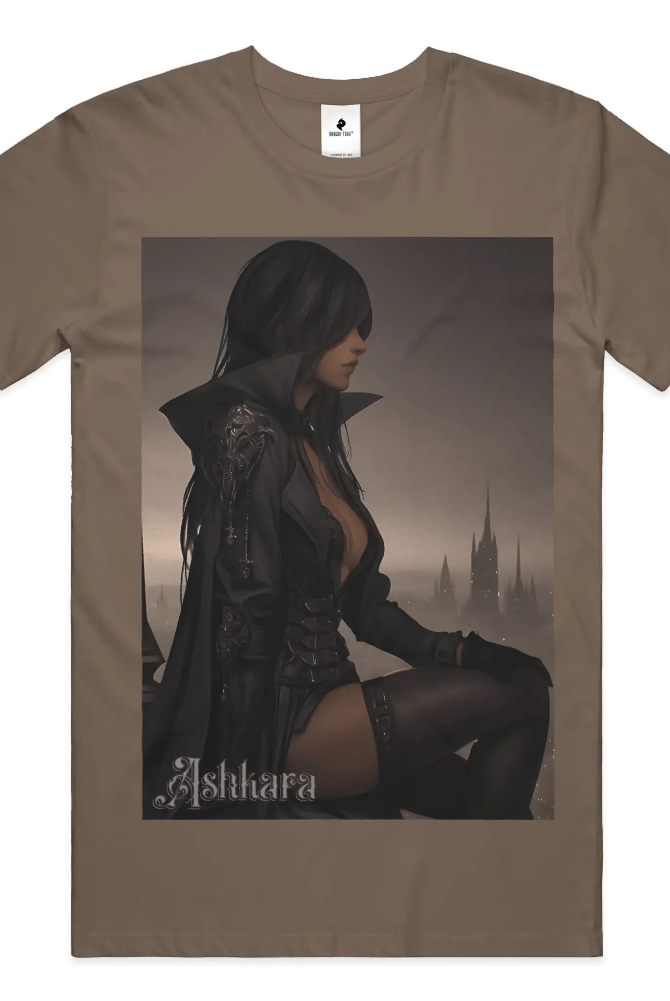 Ashkara His or Hers Walnut Staple TeeStaple TeeAshkara His or Hers Walnut Staple TeeAPQ - 5447011S6A1