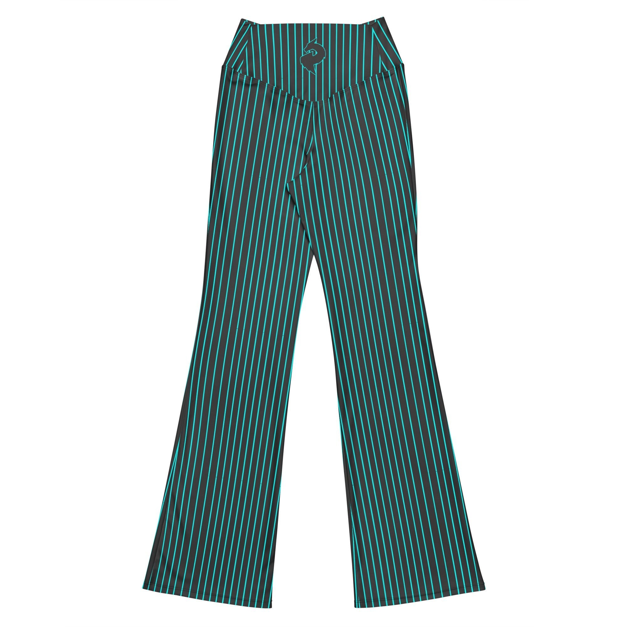 Azure Noire Pinstripe Flare LeggingsFlare LeggingsProduct mockup1550236_19331