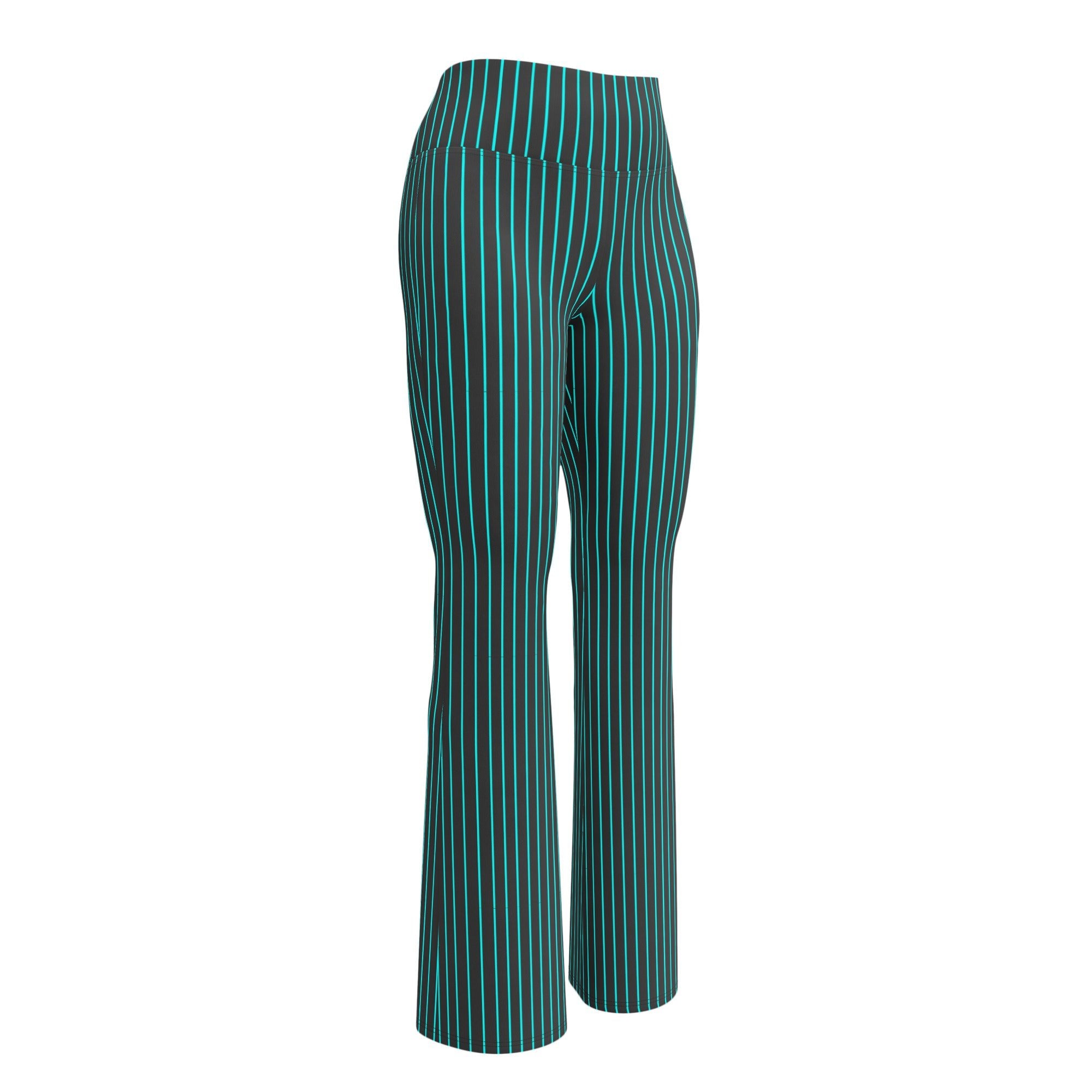 Azure Noire Pinstripe Flare LeggingsFlare LeggingsProduct mockup1550236_19331