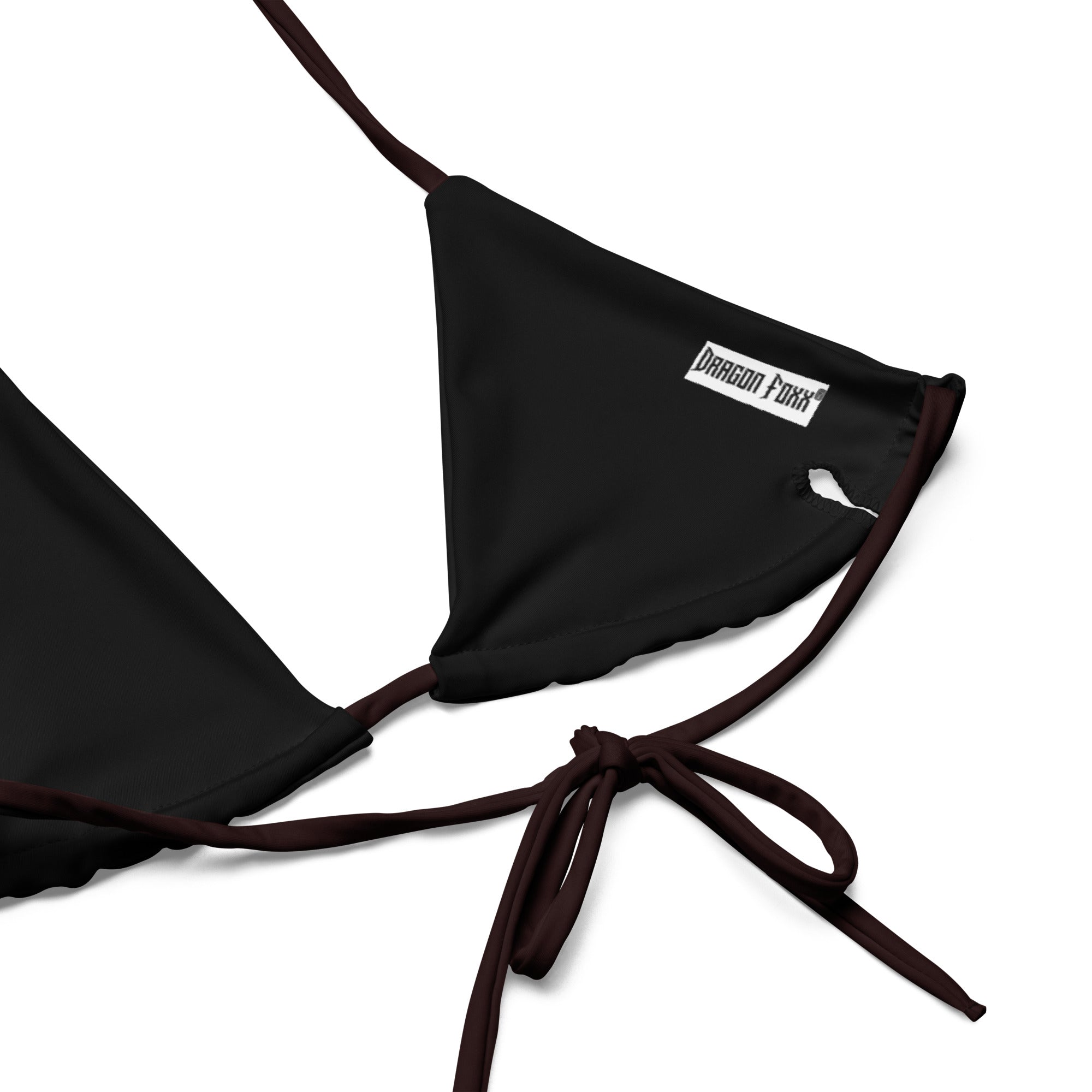 Black and White Plaid Eco String BikiniEco - String Bikini SetProduct mockup3290692_16553