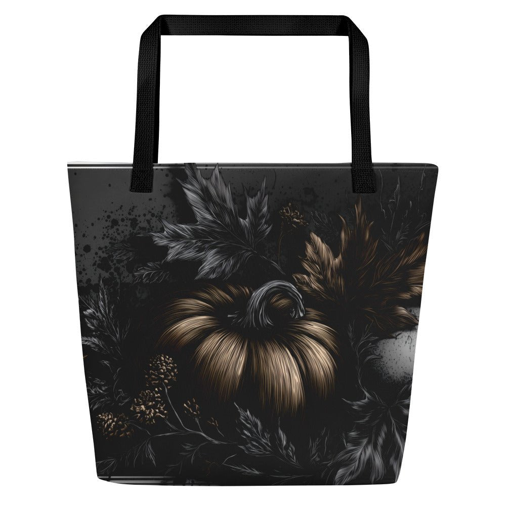 Black Orchard Large Tote BagLarge Tote BagProduct mockup6618859_9039