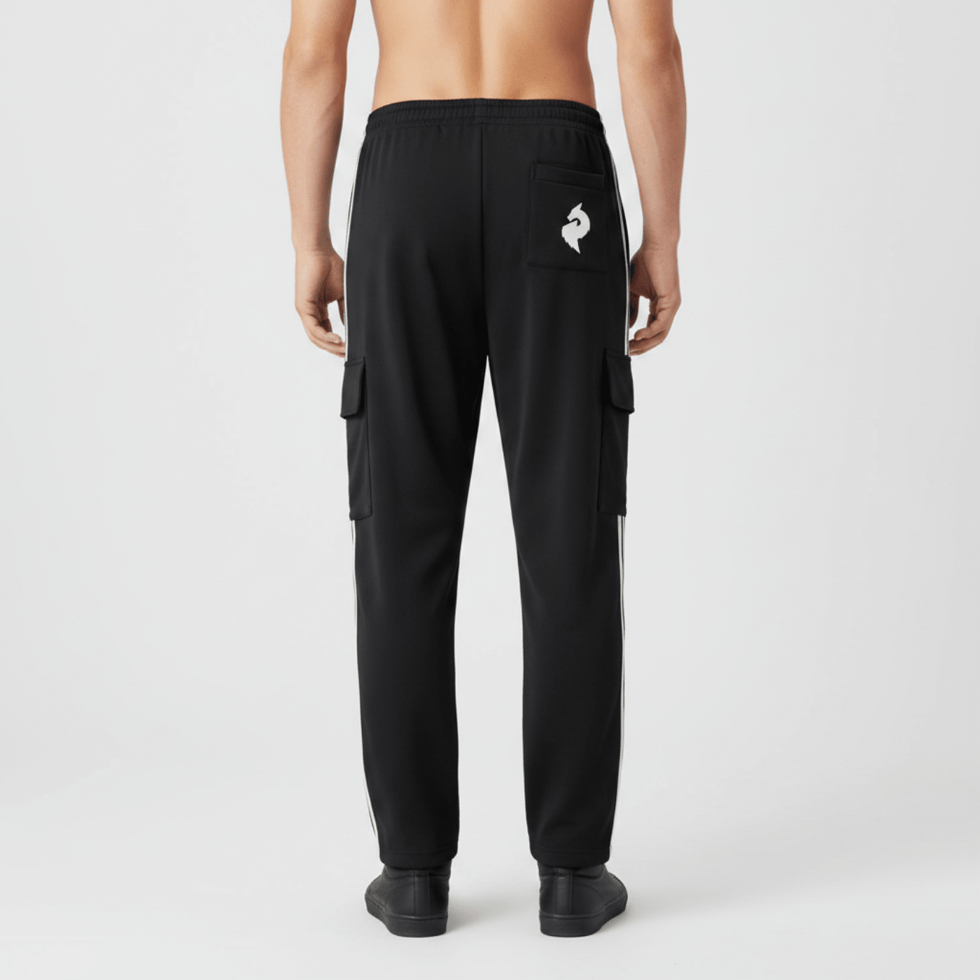 DF Black Side Stripe Straight - Leg PantsSide Stripe Straight - Leg PantsDF Black Side Stripe Straight - Leg Pants260424PODPX1726001