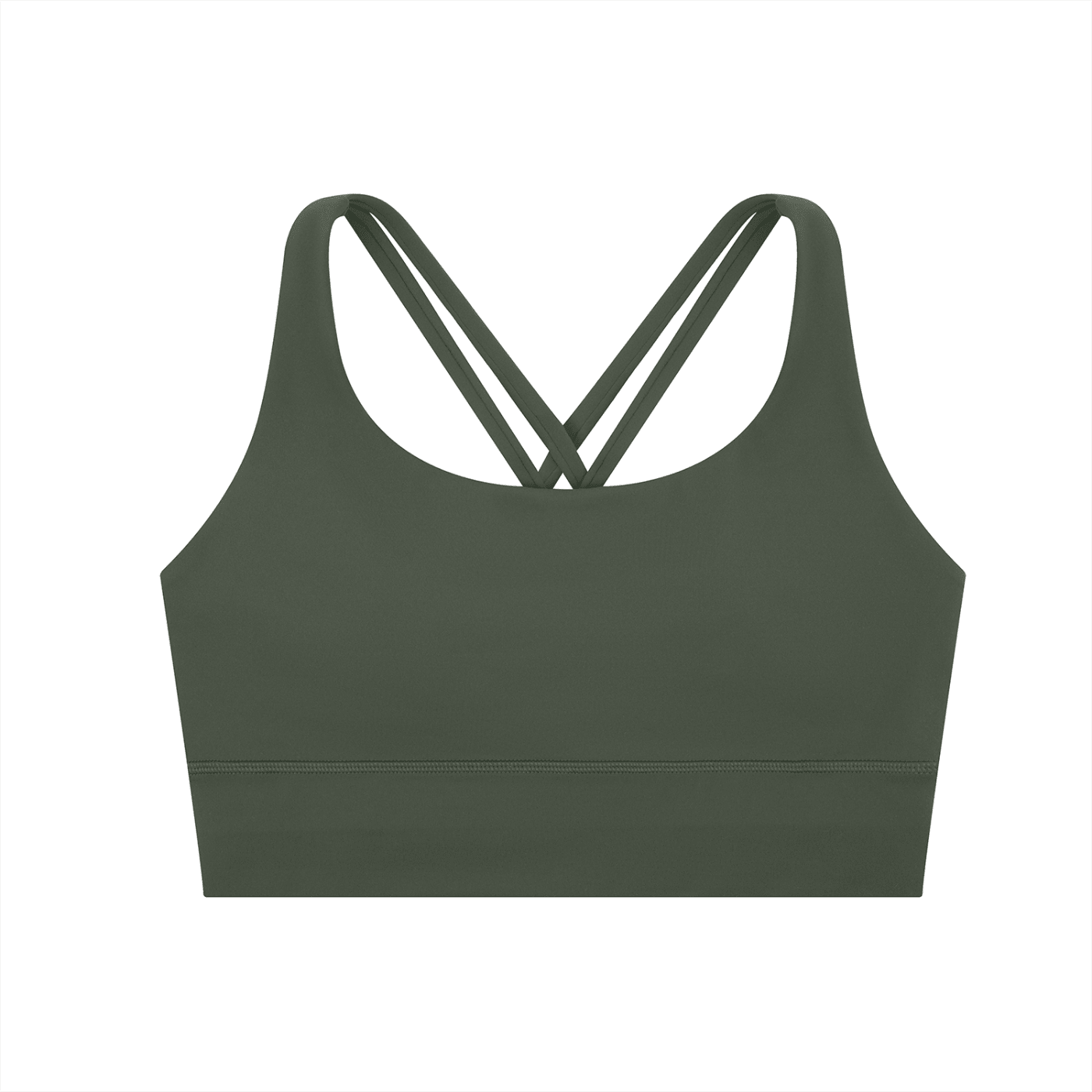 DF Blackish Green Strappy Criss - Cross Sports BraCriss - Cross Sports BraDF Blackish Green Strappy Criss - Cross Sports Bra260401PODBS1457001