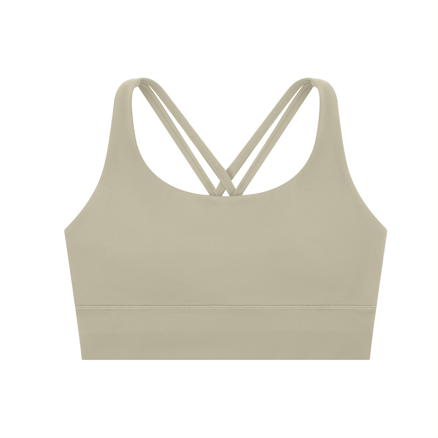 DF Light Gray Strappy Criss - Cross Sports BraCriss - Cross Sports BraDF Light Gray Strappy Criss - Cross Sports Bra260331PODBS0856001