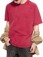 DF Men's Vintage Washed Raglan Cotton T-ShirtMen's Vintage Washed Raglan Cotton T-ShirtDF Men's Vintage Washed Raglan Cotton T-Shirt250818PODPQ0541021