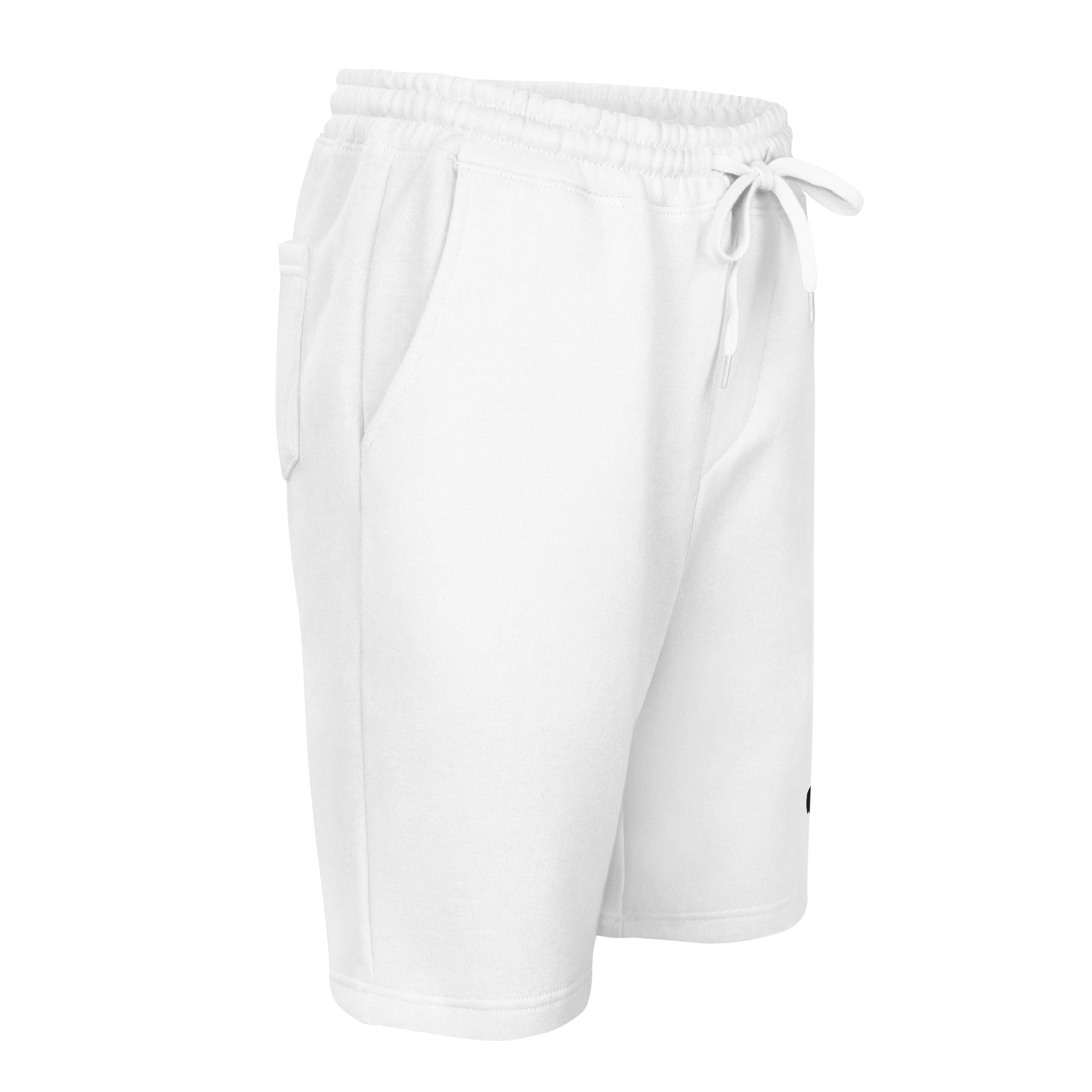 DF Men's White Fleece ShortsMen's Fleece ShortsProduct mockup5619849_12454