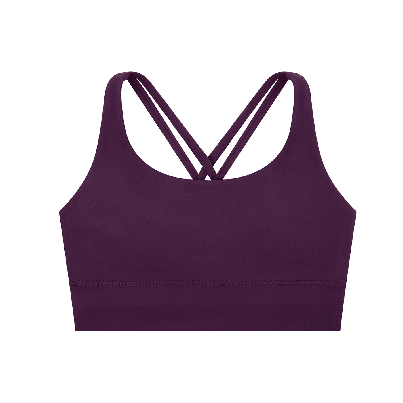 DF Purple Strappy Criss - Cross Sports BraCriss - Cross Sports BraDF Purple Strappy Criss - Cross Sports Bra260403PODBS1426001