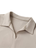 DF V - Neck Lapel Crop TopV - Neck Lapel Crop TopDF V - Neck Lapel Crop Top250812PODAA0557009