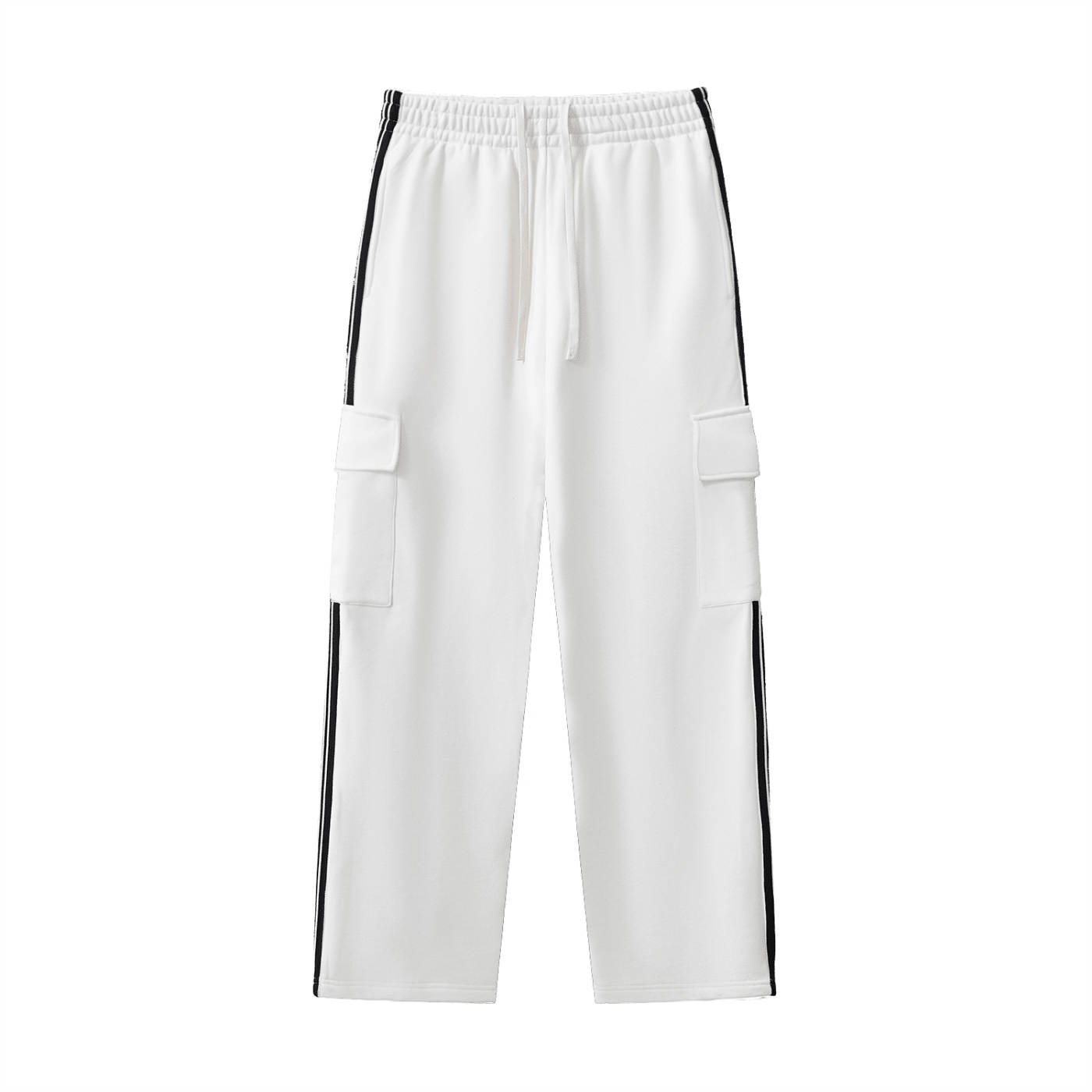 DF White Side Stripe Straight - Leg PantsSide Stripe Straight - Leg PantsDF White Side Stripe Straight - Leg Pants260424PODPX1745001
