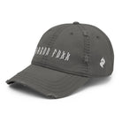 Distressed Dad Hats - White EmbroideredDistressed Dad Hat7823977_10992