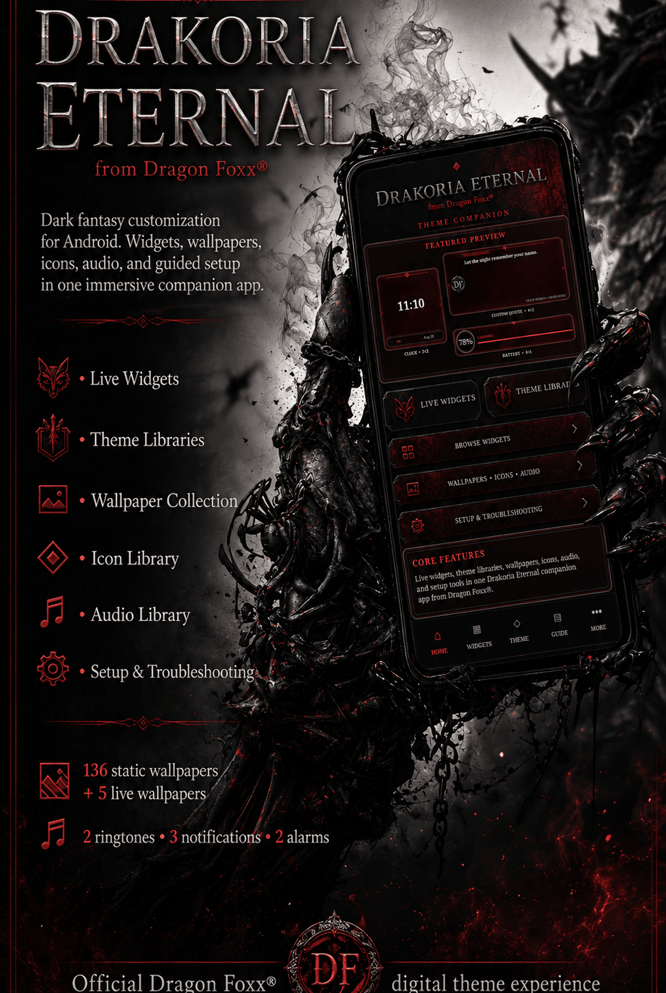 Drakoria Eternal Theme CompanionAndroid Theme AppDrakoria Eternal Theme Companion
