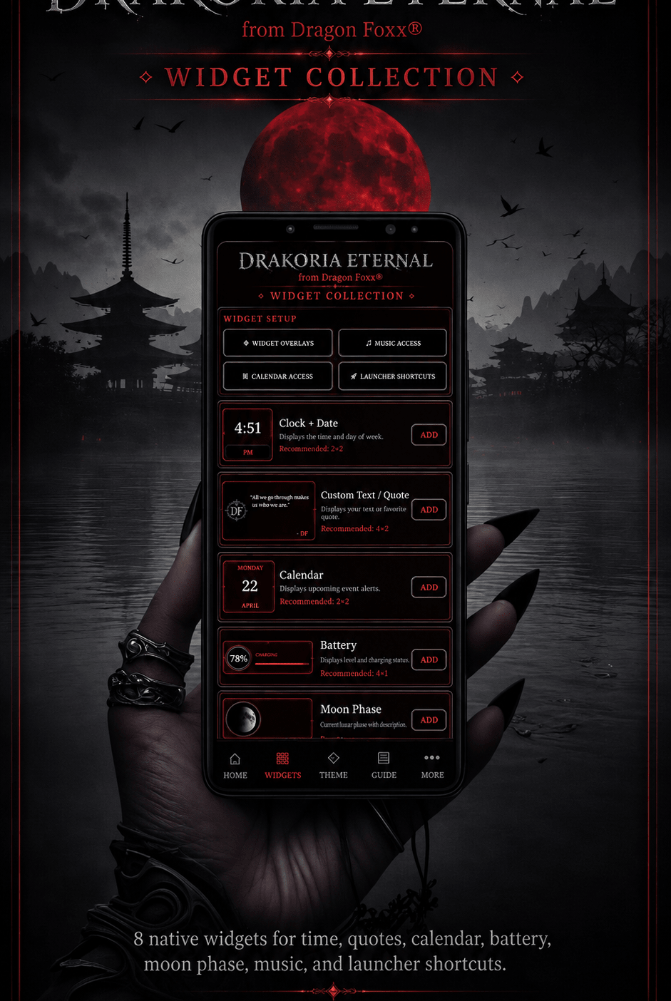 Drakoria Eternal Theme CompanionAndroid Theme AppDrakoria Eternal Theme Companion