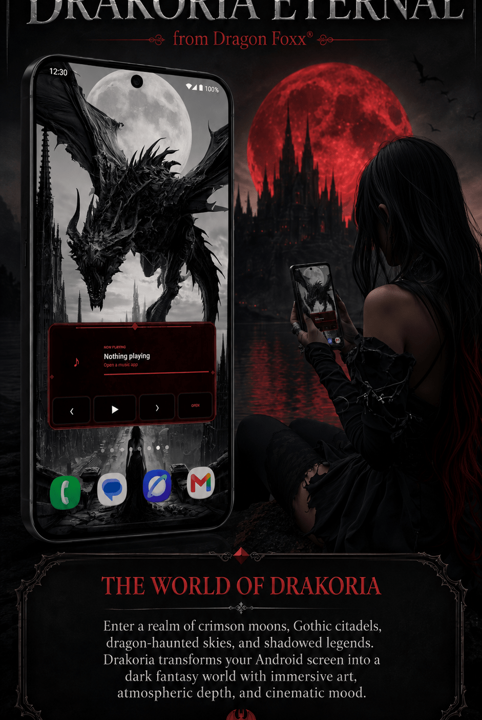 Drakoria Eternal Theme CompanionAndroid Theme AppDrakoria Eternal Theme Companion