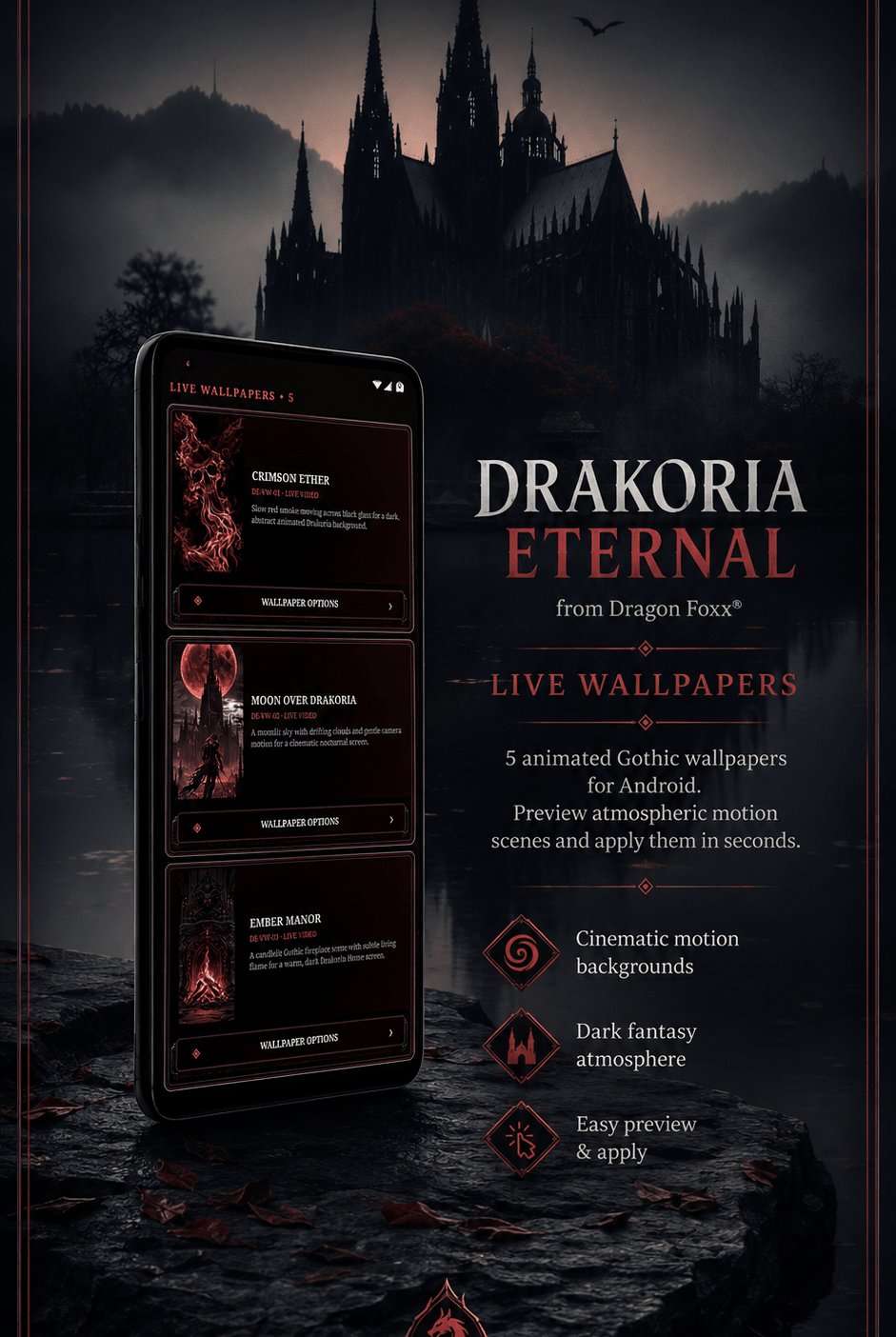 Drakoria Eternal Theme CompanionAndroid Theme AppDrakoria Eternal Theme Companion