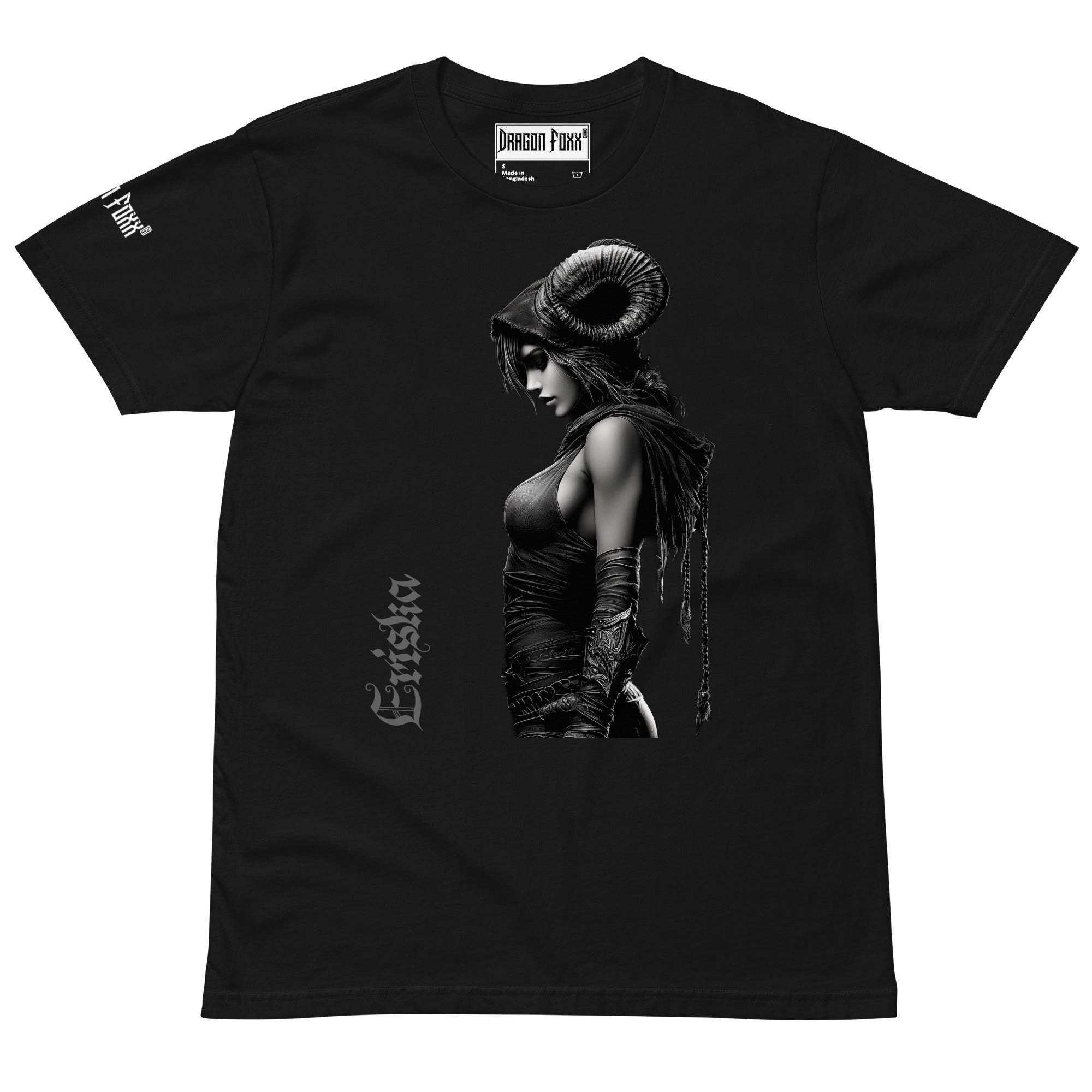 Eriska and Vaelyra Black Premium T-shirtUnisex Premium T-shirtProduct mockup1689717_18772