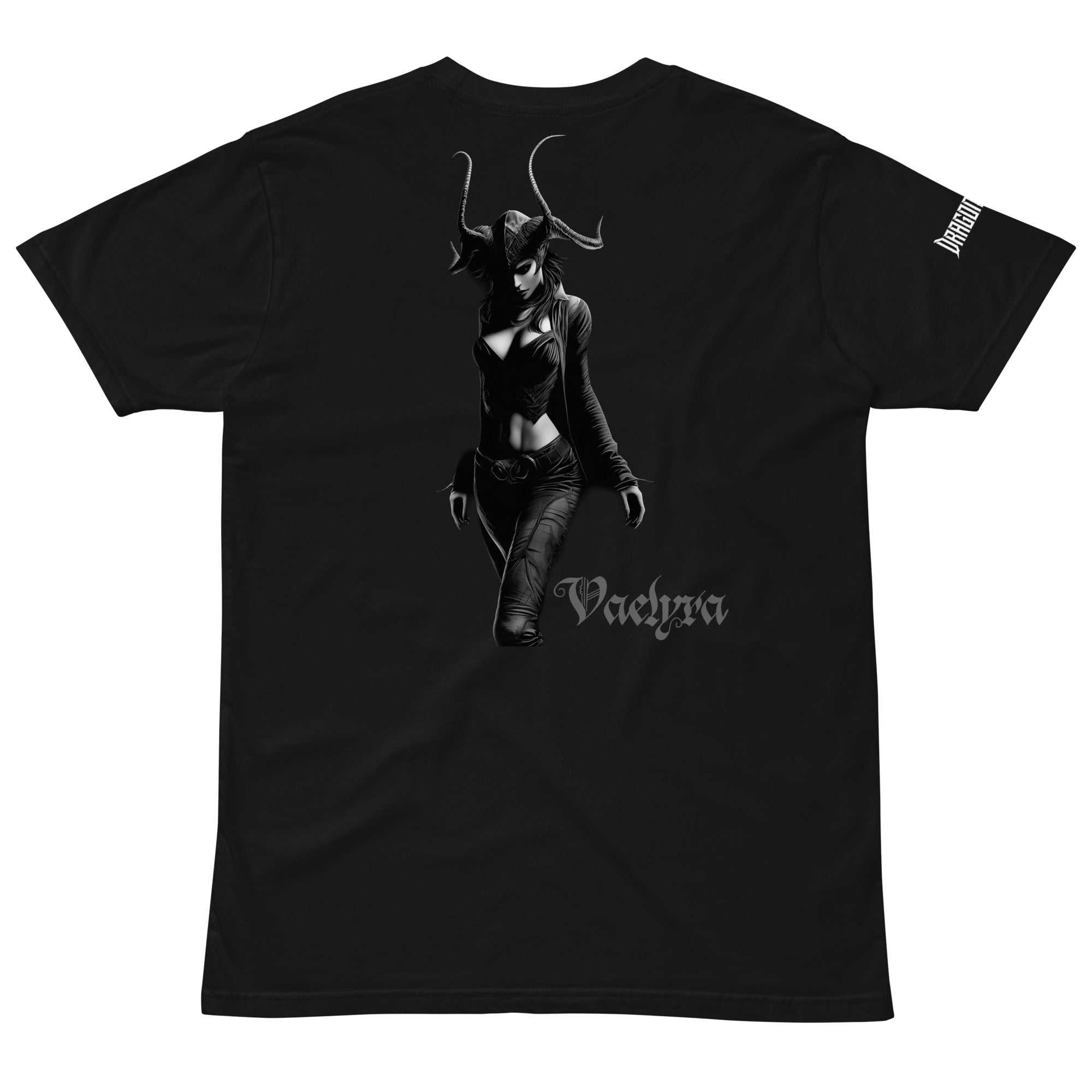 Eriska and Vaelyra Black Premium T-shirtUnisex Premium T-shirtProduct mockup1689717_18772