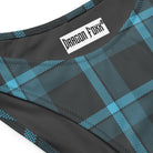 Frostveil Plaid Eco Bandeau BikiniEco Bandeau Bikini SetsProduct mockup8034507_22671