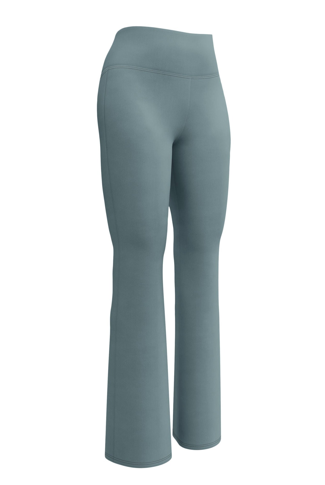Gothic - Flare Leggings - Flare Leggings - DRAGON FOXX™ - Product mockup - 1835195_19331 - 2XS - Gothic - Blue/Grey - Dragon Foxx® - Dragon Foxx™