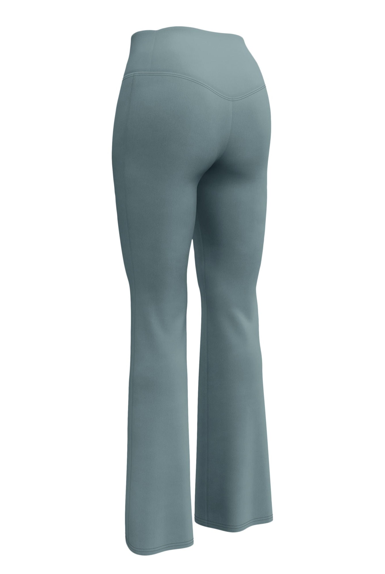 Gothic - Flare Leggings - Flare Leggings - DRAGON FOXX™ - Product mockup - 1835195_19331 - 2XS - Gothic - Blue/Grey - Dragon Foxx® - Dragon Foxx™