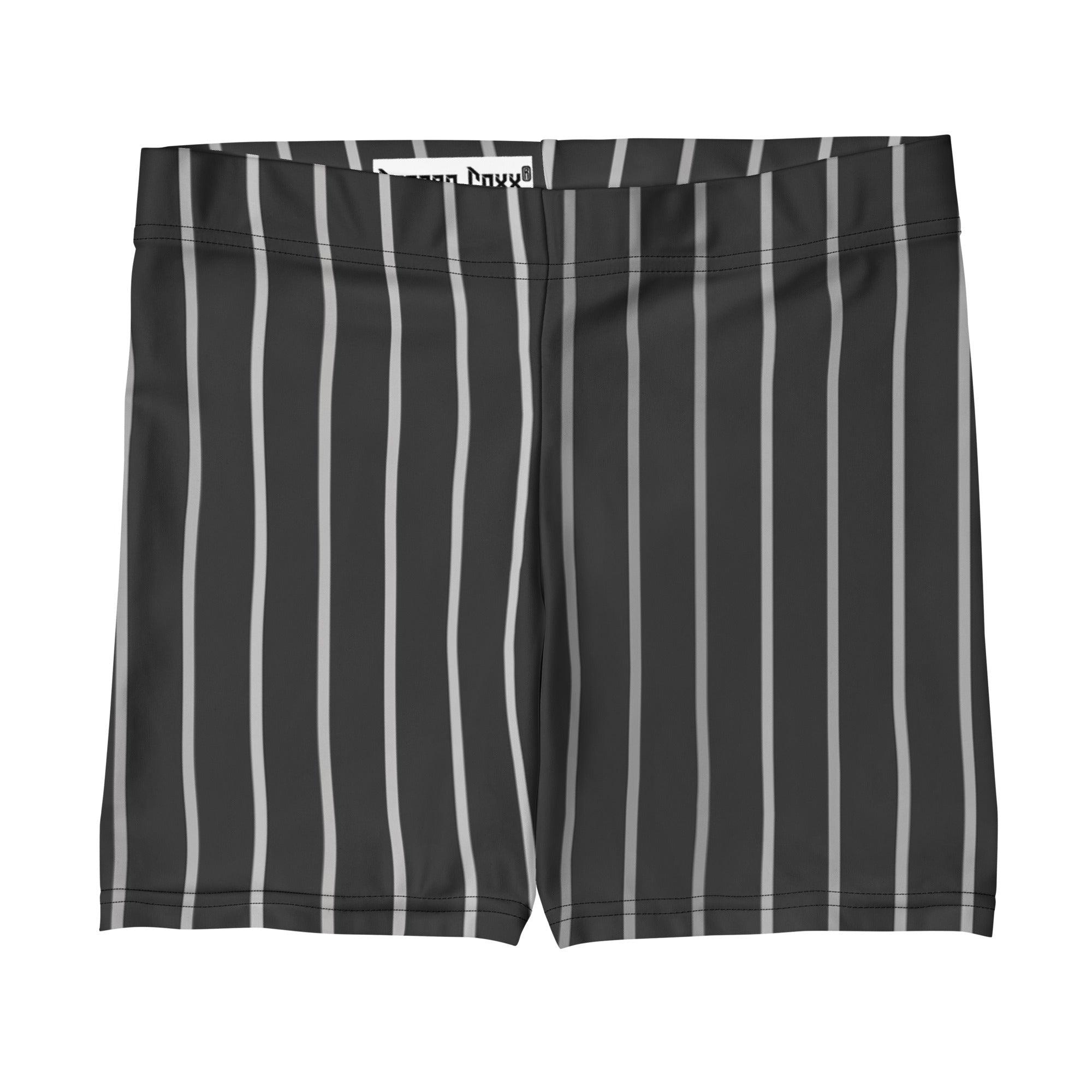 Graphite Noire Pinstripe Gym ShortsWomen's Gym ShortsProduct mockup3751788_9296