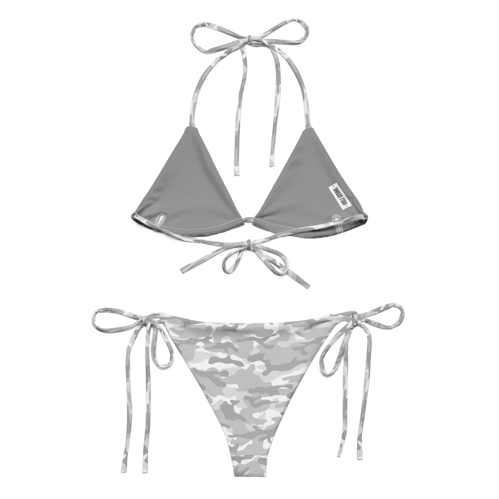 Grey Camouflage Eco String BikiniEco String Bikini Set4313805_16553