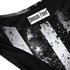 Happy 250 USA Black and White Flag Eco Bandeau BikiniEco Bandeau Bikini SetsProduct mockup8039428_22671