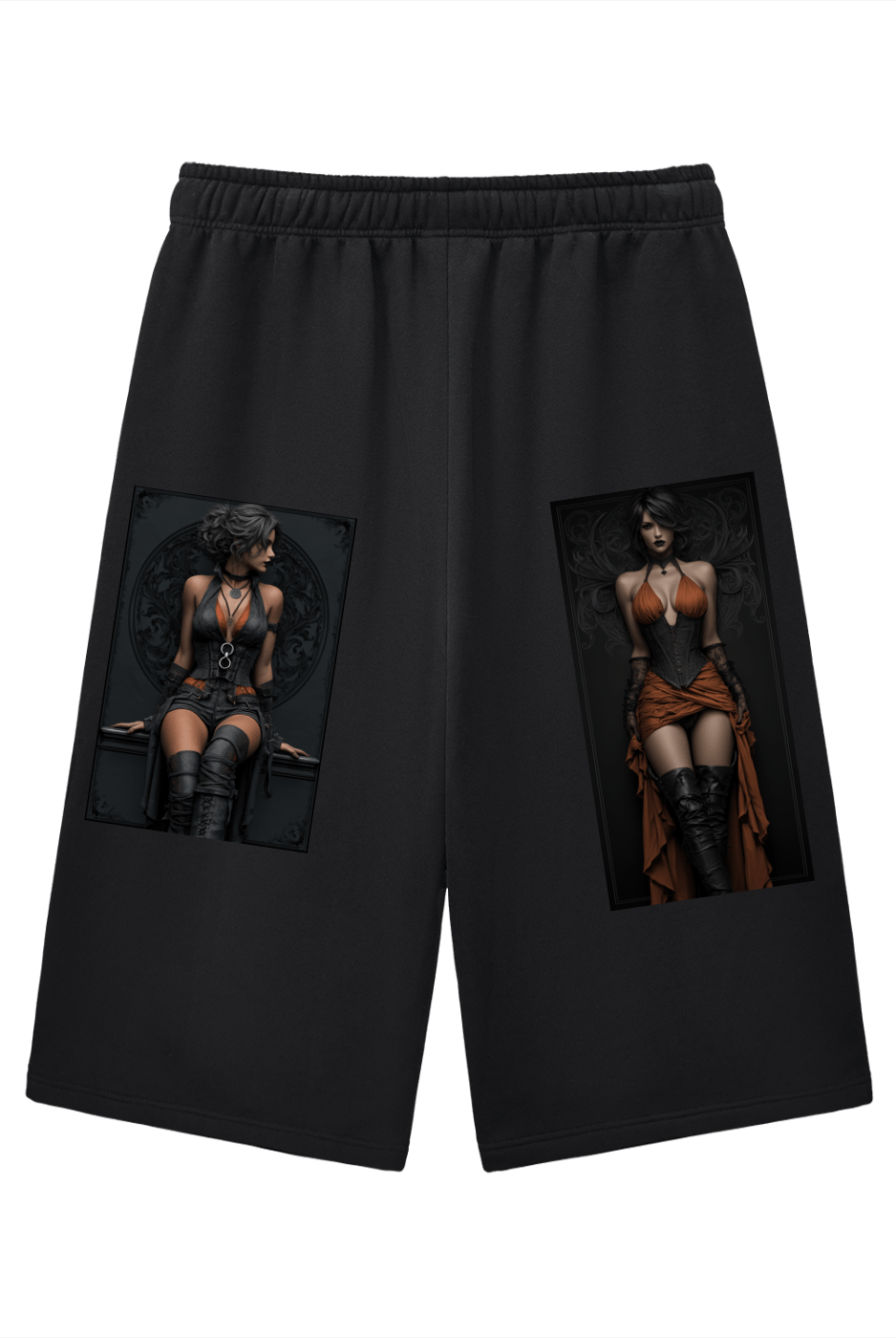 House of Esra Black Relaxed Drawstring 3/4 SweatpantsRelaxed Drawstring 3/4 SweatpantsHouse of Esra Black Relaxed Drawstring 3/4 Sweatpants251018PODPX0153001