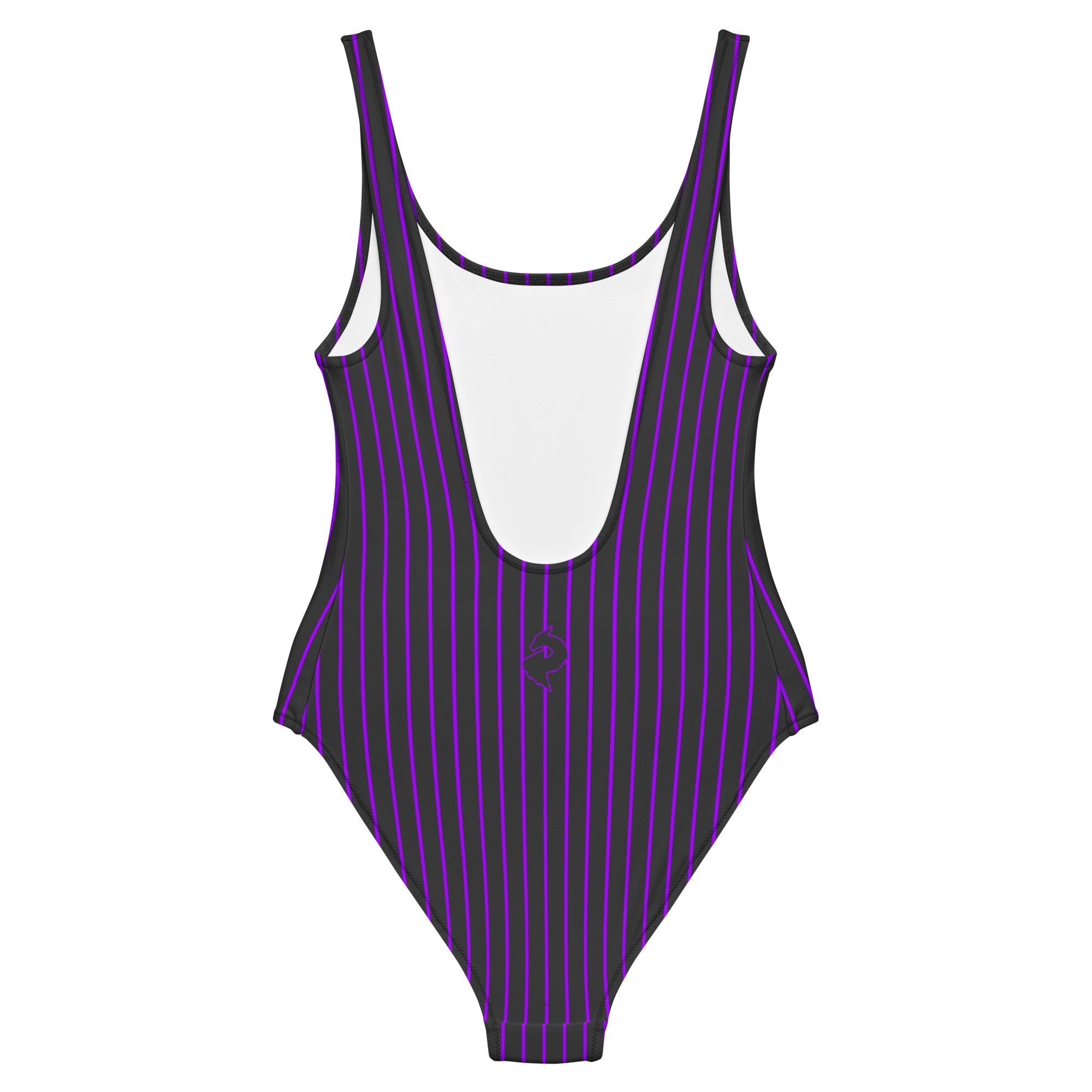 Imperial Violet Pinstripe One - Piece SwimsuitOne - Piece SwimsuitProduct mockup4921418_9014