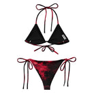 Inferno Red and Black Eco String BikiniEco - String Bikini SetProduct mockup8884194_16553