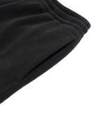 Iryss Black Fleece Drawstring Straight - Leg SweatpantsFleece Drawstring Straight - Leg SweatpantsIryss Black Fleece Drawstring Straight - Leg Sweatpants251026PODPX1093001