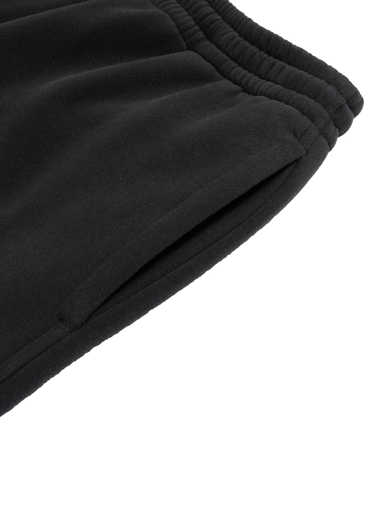 Iryss Black Fleece Drawstring Straight - Leg SweatpantsFleece Drawstring Straight - Leg SweatpantsIryss Black Fleece Drawstring Straight - Leg Sweatpants251026PODPX1093001