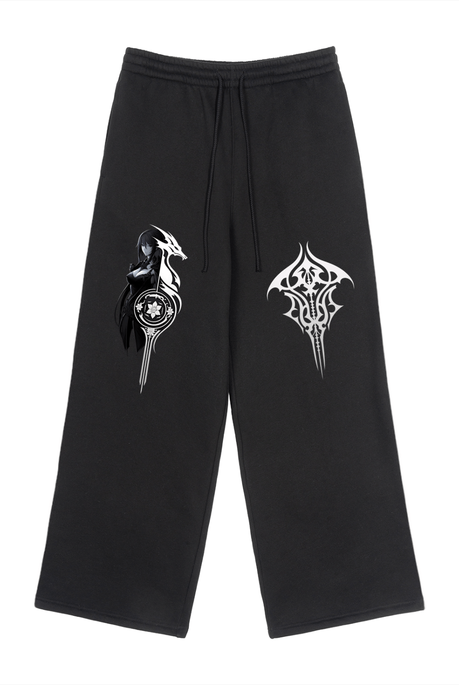 Iryss Black Fleece Drawstring Straight - Leg SweatpantsFleece Drawstring Straight - Leg SweatpantsIryss Black Fleece Drawstring Straight - Leg Sweatpants251026PODPX1093001