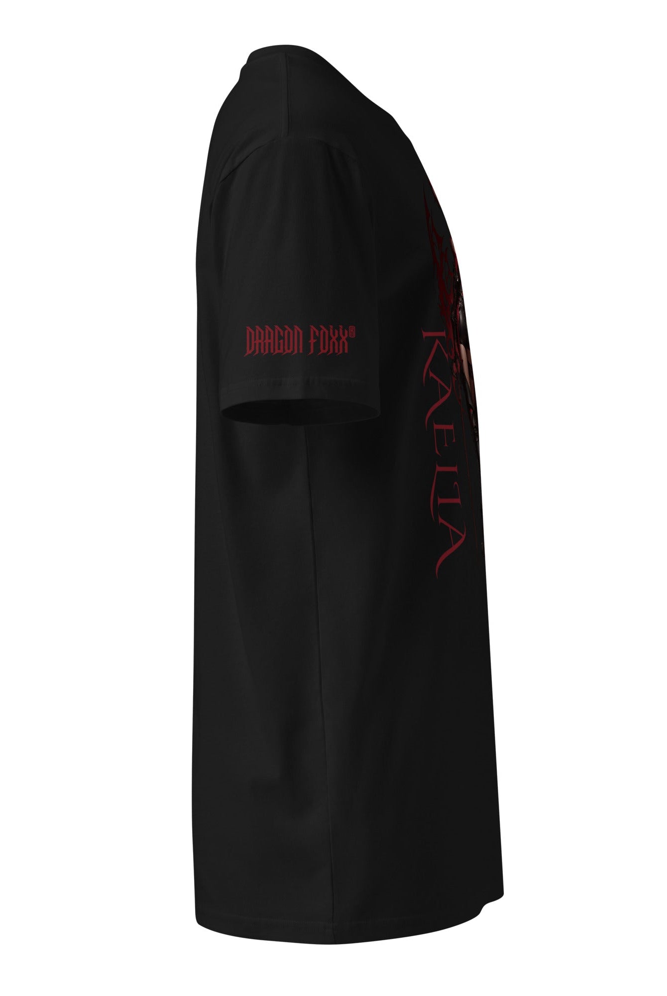 Kaelia Black Unisex Premium T-shirtUnisex Premium T-shirtProduct mockup7100200_18772