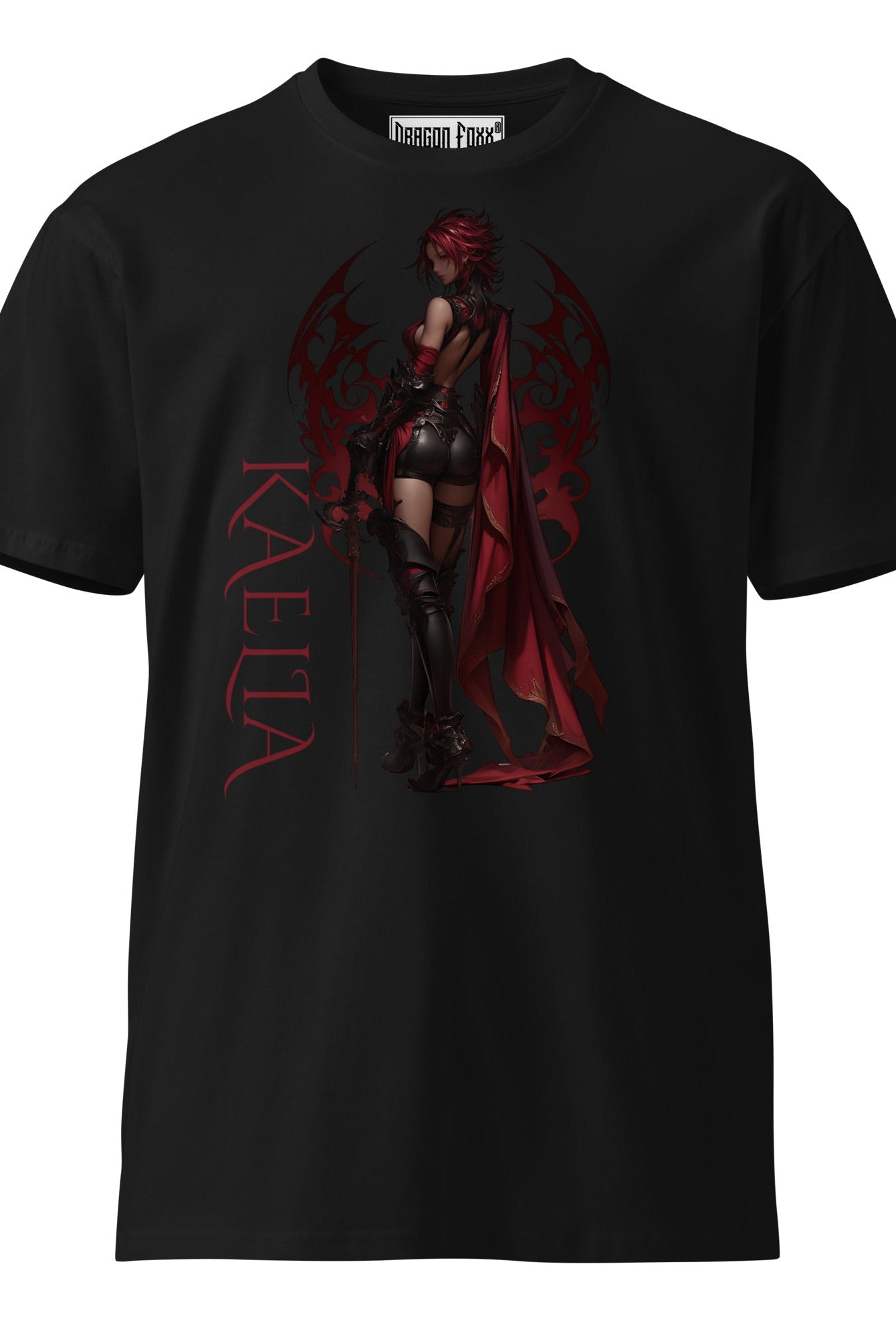 Kaelia Black Unisex Premium T-shirtUnisex Premium T-shirtProduct mockup7100200_18772