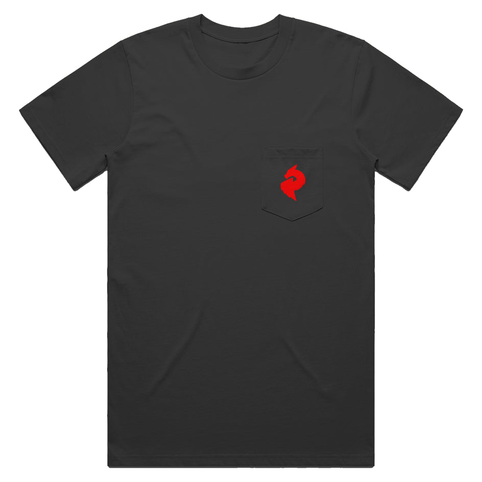Kaelrath - Red Dragon Black Classic Pocket TeeMen's T-ShirtsKaelrath - Red Dragon Classic Pocket TeeAPQ - 4850930S6A1