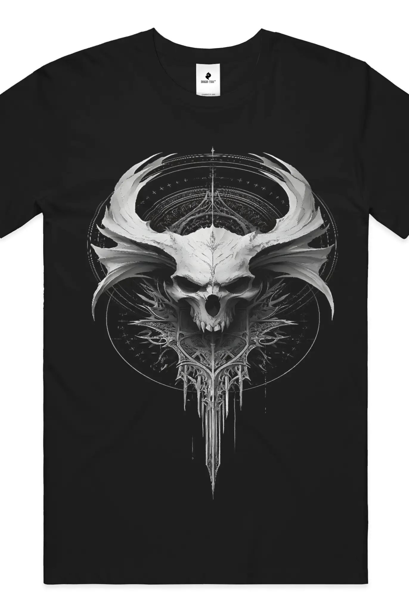 Kaelyra Black Staple TeeStaple TeeKaelyra Black Staple TeeAPQ - 5475176S6A1