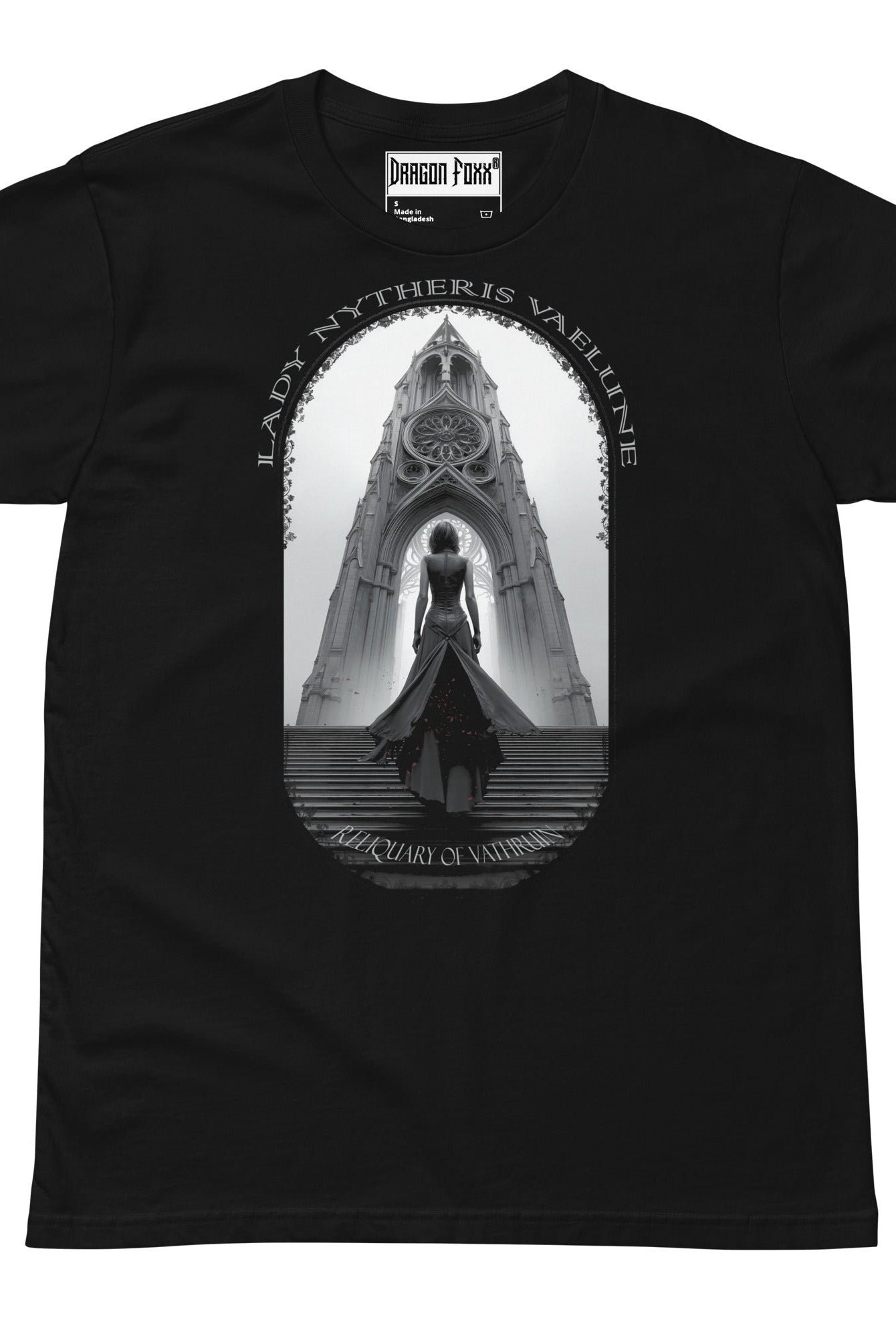 Lady Nytheris Vaelune Unisex Premium Black T-shirtUnisex Premium T-shirtProduct mockup6591931_18772