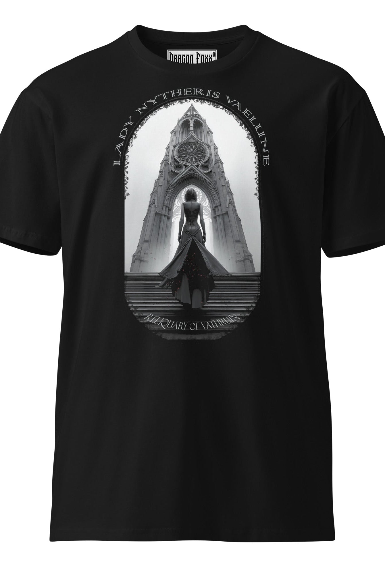 Lady Nytheris Vaelune Unisex Premium Black T-shirtUnisex Premium T-shirtProduct mockup6591931_18772