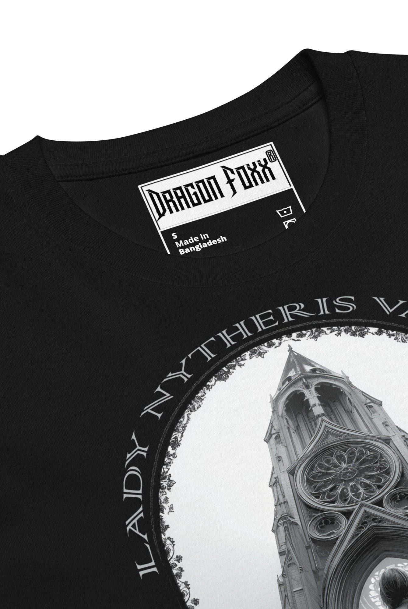 Lady Nytheris Vaelune Unisex Premium Black T-shirtUnisex Premium T-shirtProduct mockup6591931_18772