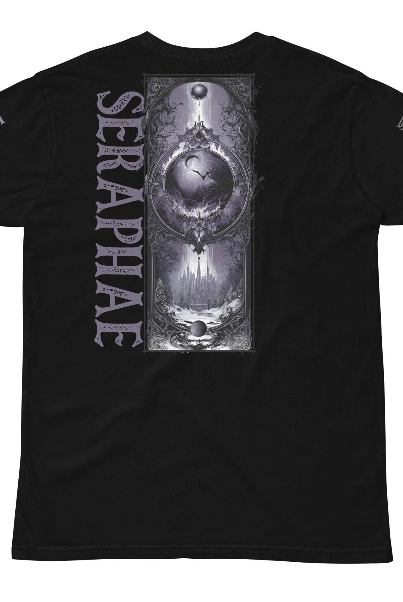 Luneth of Seraphae Unisex Premium Black T-shirtUnisex Premium T-shirtProduct mockup2039992_18772