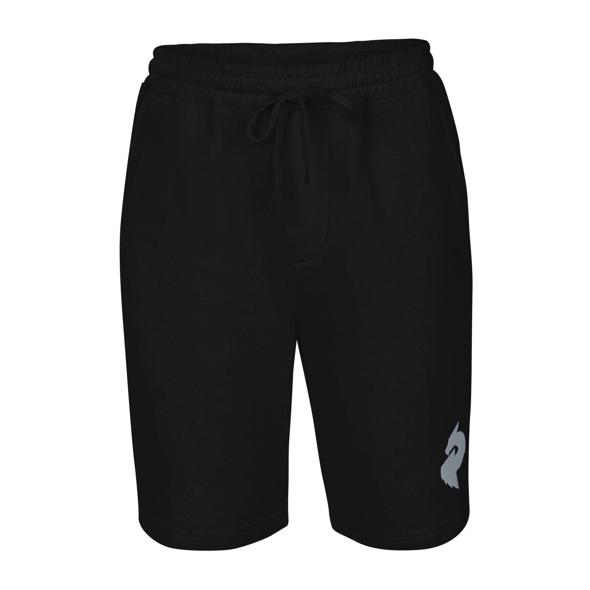 Men's Black Fleece Shorts Grey DFMen's Fleece ShortsProduct mockup2388506_12444