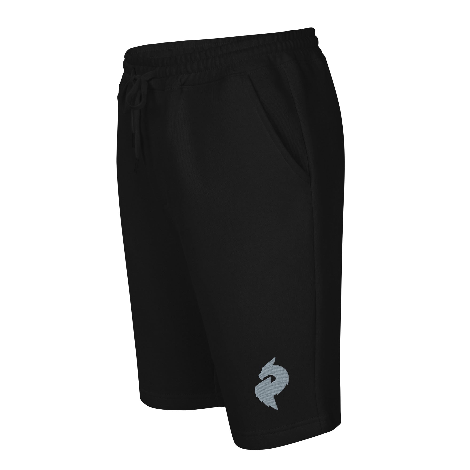 Men's Black Fleece Shorts Grey DFMen's Fleece ShortsProduct mockup2388506_12444