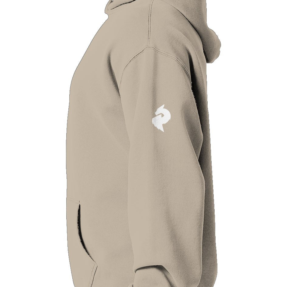 Men's Relax Faded Taupe HoodieMen's HoodieMen's Relax Faded Taupe HoodieAPQ-5640861S6A1