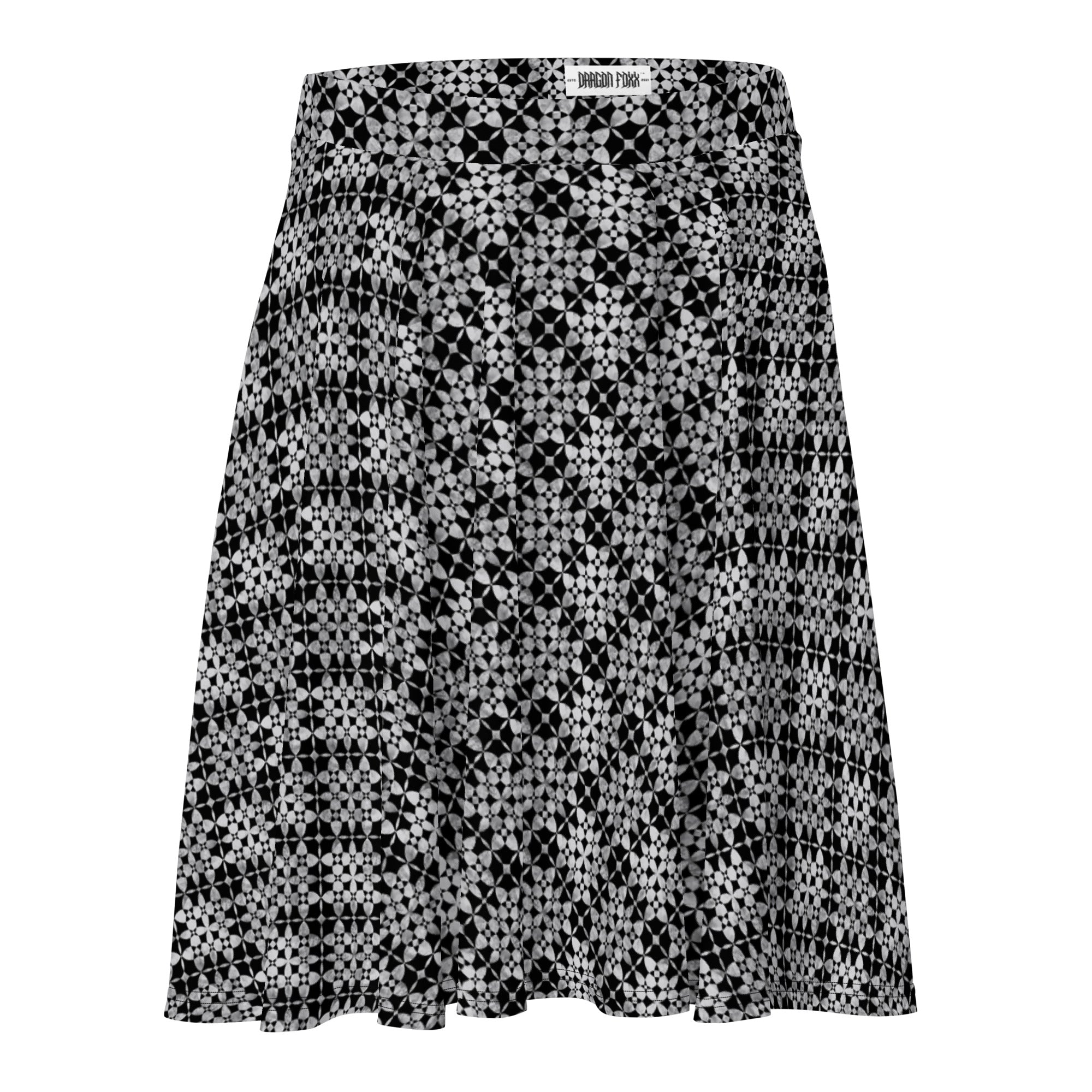 Monochrome Skater SkirtSkater SkirtProduct mockup5071871_9606