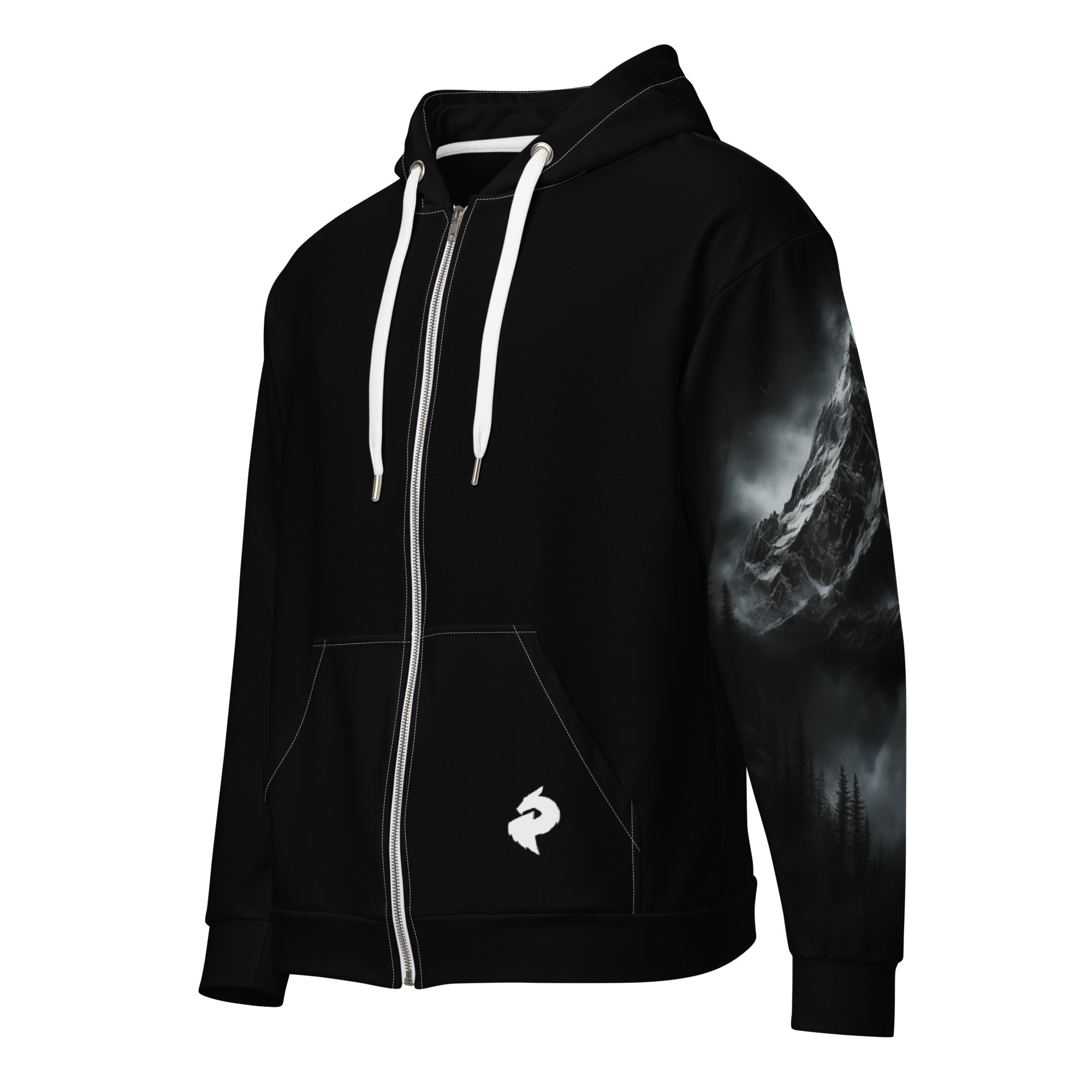 Mount Everest - Unisex Zip - up HoodieEco Unisex Zip - up HoodieProduct mockup6338828_18522