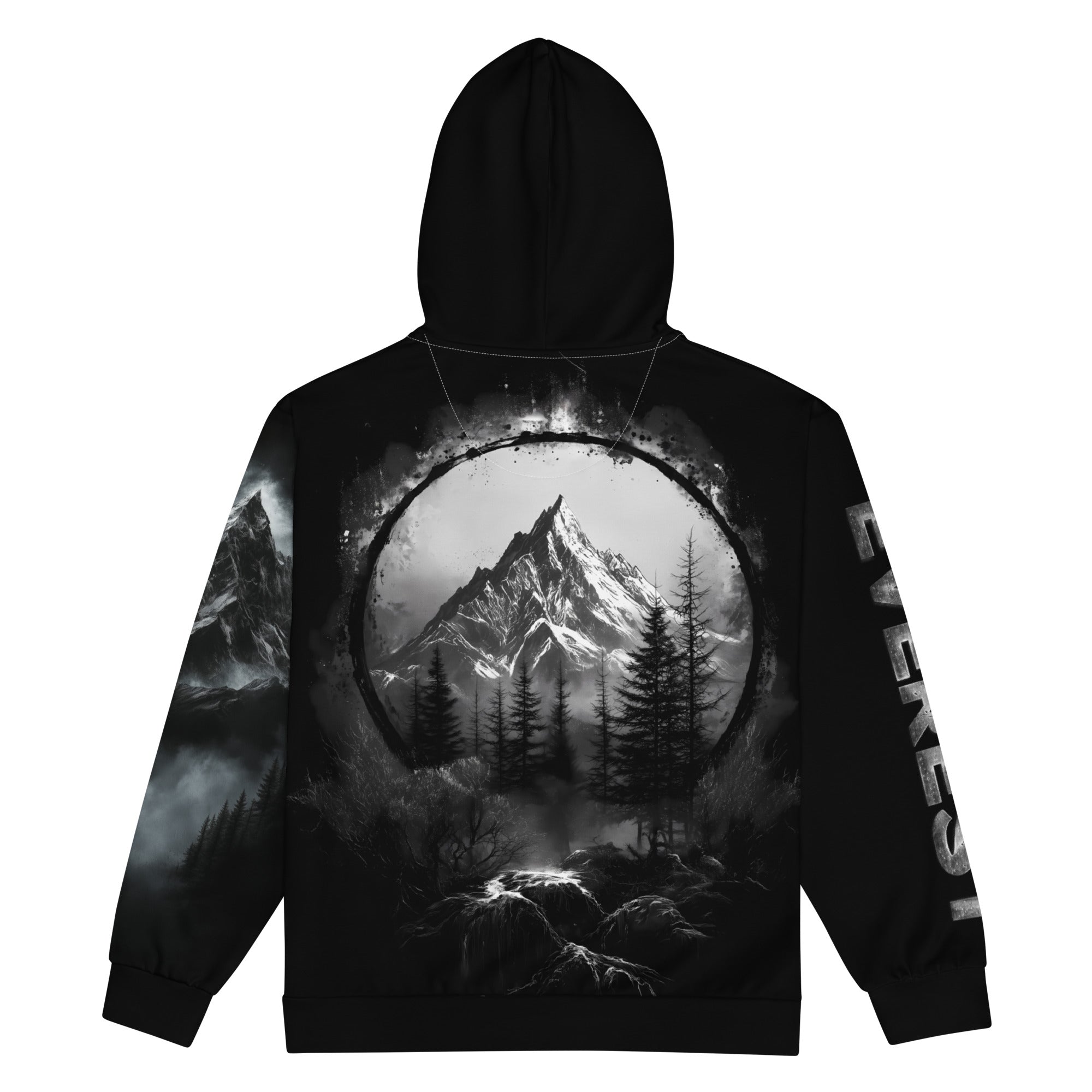 Mount Everest - Unisex Zip - up HoodieEco Unisex Zip - up HoodieProduct mockup6338828_18522