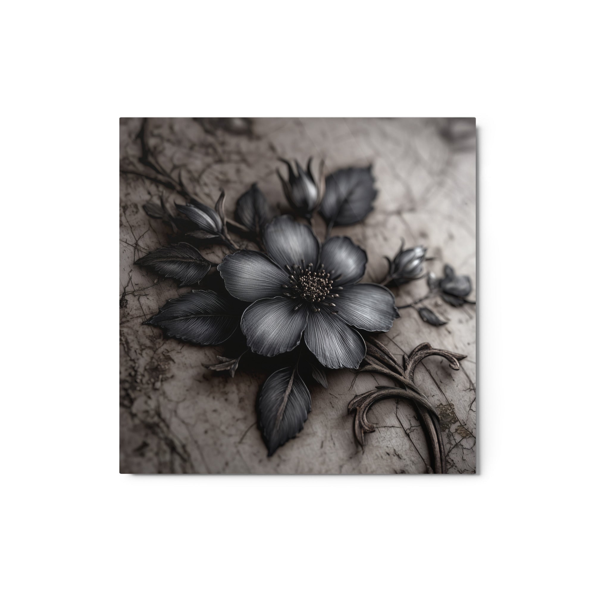 Nocturne Botanica 12 by 12 Metal PrintMetal PrintProduct mockup8049081_15135