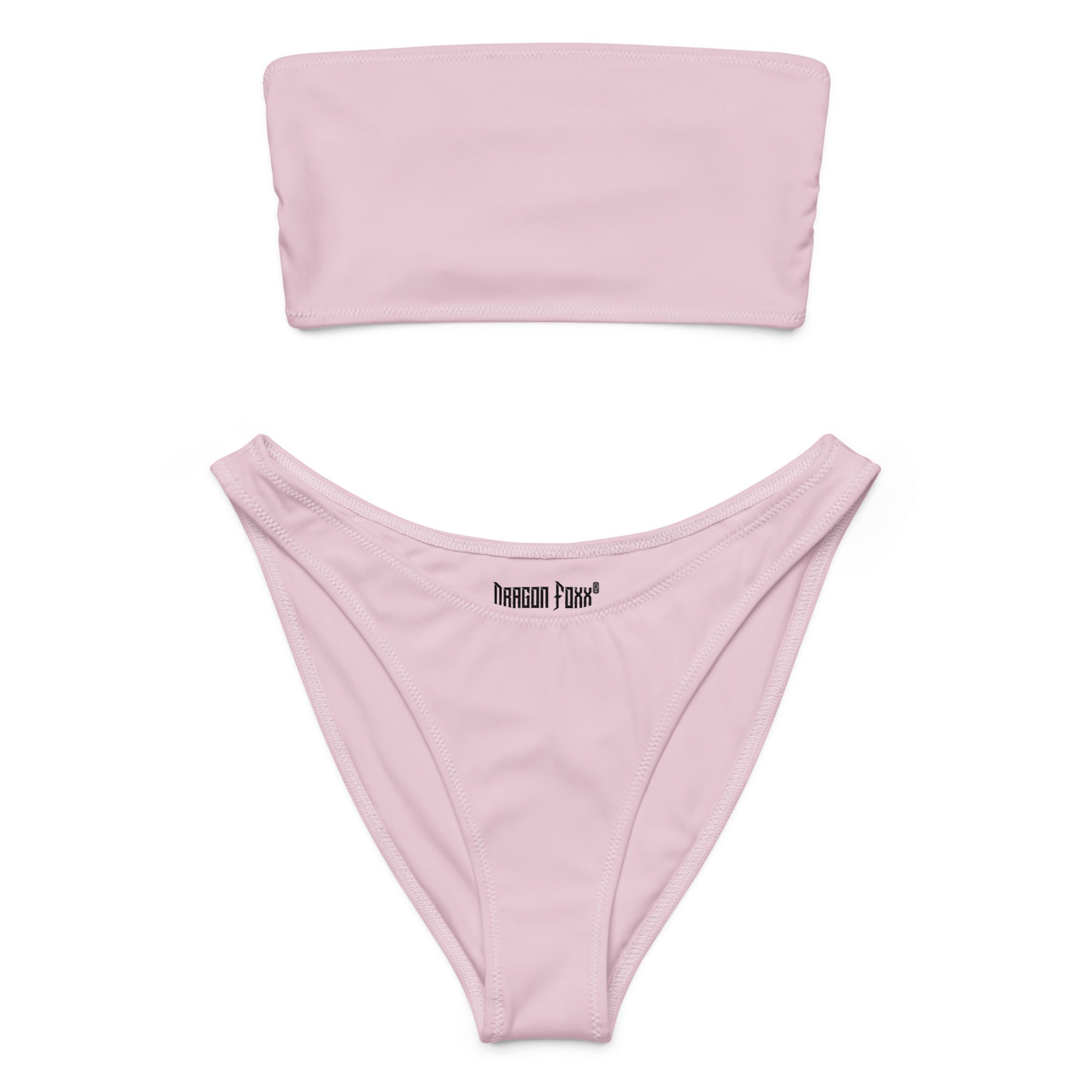 Pink Lace Eco Bandeau BikiniEco Bandeau Bikini SetsProduct mockup3118153_22671